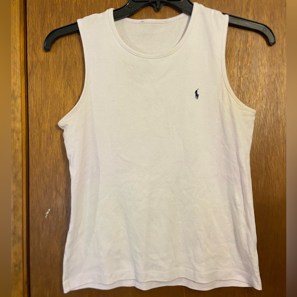 Ralph Lauren White Tank Top